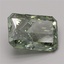 3.80 Ct. Fancy Vivid Green Radiant Lab Grown Diamond