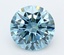 5.07 Ct. Fancy Vivid  Blue Round Lab Grown Diamond