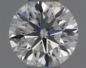 Round diamond — real photo