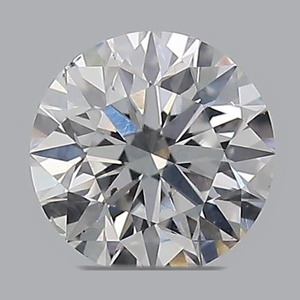 Round diamond — real photo