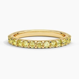 Yellow Lab Diamond Ring (1/2 ct. tw.) in 18K Yellow Gold