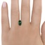 2.04 Ct. Fancy Vivid Pacific Green Oval Lab Grown Diamond, smalladditional view 1