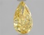 1.12 Ct. Fancy Vivid Yellow Yellow Pear Lab Grown Diamond