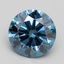 2.69 Ct. Fancy Vivid Blue Round Lab Grown Diamond