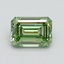 1.52 Ct. Fancy Vivid Green Emerald Lab Grown Diamond