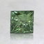 1.01 Ct. Fancy Vivid Pacific Green Princess Lab Grown Diamond