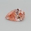 0.53 Ct. Fancy Intense Pink Pear Lab Grown Diamond