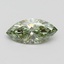 1.03 Ct. Fancy Intense Green Marquise Lab Grown Diamond