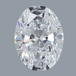 Oval diamond — real photo