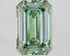 3.10 Ct. Fancy Vivid Green Emerald Lab Grown Diamond