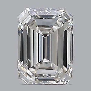 Emerald diamond — real photo