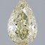 2.09 Ct. Fancy Yellow Pear Lab Grown Diamond