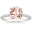 18K White Gold Valencia Diamond Ring (1/3 ct. tw.), smalltop view