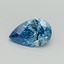 1.03 Ct. Fancy Vivid Blue Pear Lab Grown Diamond