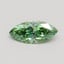 0.5 Ct. Fancy Vivid Pacific Green Marquise Lab Grown Diamond