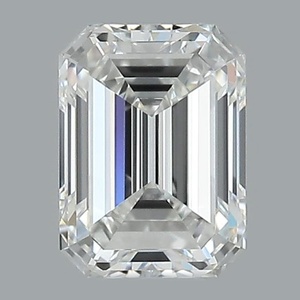 Emerald diamond — real photo