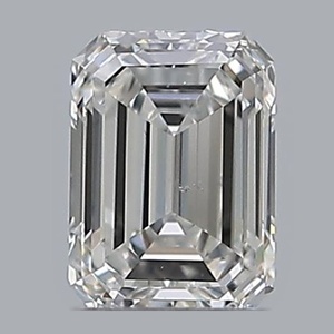 Emerald diamond — real photo