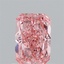 0.83 Ct. Fancy Vivid  Pink Radiant Lab Grown Diamond