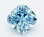 3.0 Ct. Fancy Vivid  Blue Cushion Lab Grown Diamond