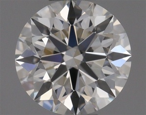 Round diamond — real photo
