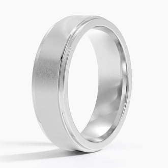 Theo Step Edge 5.5mm Wedding Ring