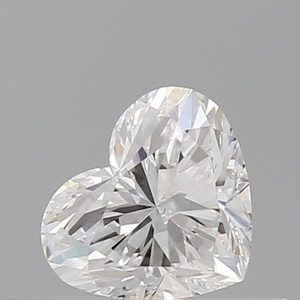 Heart diamond — real photo