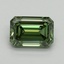 2.01 Ct. Fancy Vivid Green Emerald Lab Grown Diamond