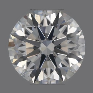 Round diamond — real photo