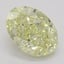 2.04 Ct. Fancy Yellow Oval Diamond