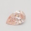 0.55 Ct. Fancy Light Pink Pear Lab Grown Diamond