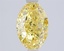 2.02 Ct. Fancy Vivid Yellow Yellow Oval Lab Grown Diamond