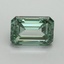 2.68 Ct. Fancy Vivid Pacific Green Emerald Lab Grown Diamond