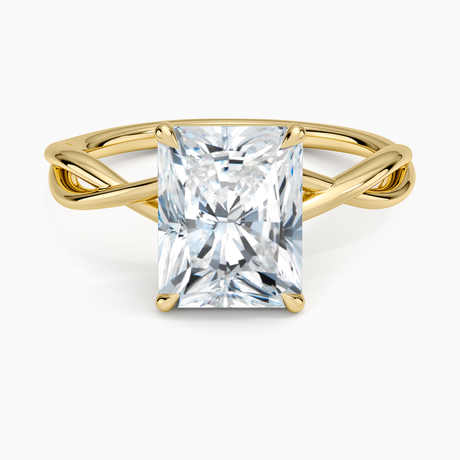 Alya Twist Solitaire Ring - Brilliant Earth