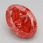 5.12 Ct. Fancy Vivid  Pink Oval Lab Grown Diamond