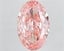15.40 Ct. Fancy Vivid  Pink Oval Lab Grown Diamond