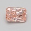 3.01 Ct. Fancy Vivid Pink Radiant Lab Grown Diamond