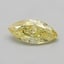 0.47 Ct. Fancy Vivid  Yellow Marquise Lab Grown Diamond