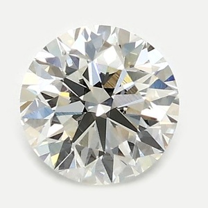Round diamond — real photo