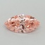 1.12 Ct. Fancy Vivid Pink Marquise Lab Grown Diamond