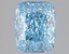 2.12 Ct. Fancy Vivid Blue Cushion Lab Grown Diamond