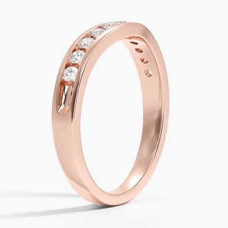 Zadie Channel Set Contour Lab Diamond Ring (1/4 ct. tw.)
