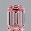 2.06 Ct. Fancy Vivid Pink Emerald Lab Grown Diamond