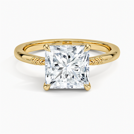 Laurel Engraved Ring - Brilliant Earth