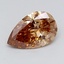 1.01 Ct. Fancy Light  Brown Pear Lab Grown Diamond