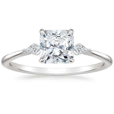 18K White Gold Cometa Diamond Bridal Set