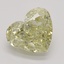 1.31 Ct. Fancy Brownish Yellow Heart Diamond