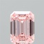 2.10 Ct. Fancy Intense Pink Emerald Lab Grown Diamond