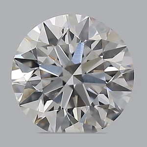 Round diamond — real photo