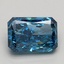 1.59 Ct. Fancy Vivid Blue Radiant Lab Grown Diamond