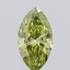 1.02 Ct. Fancy Vivid Green Marquise Lab Grown Diamond